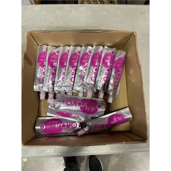 12 NEW IROIRO PREMIUM NATURAL SEMI PERMANENT HAIR COLOUR PINK