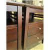 Image 3 : CUSTOM MANUFACTURED SOLID WOOD DARK FINISH  NIGHT STANDS