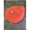 Image 2 : SITTING POINT ORANGE BEAN BAG CHAIR