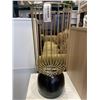 Image 1 : DECORATIVE VASE GOLD AND BLACK