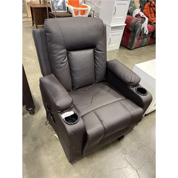 ESPRESSO POWER MASSAGE AND HEAT RECLINER