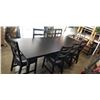 Image 2 : IKEA INGATORP DINING TABLE WITH EXTENSION AND 8CHAIRS, VERY GOOD CONDITION