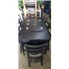 Image 9 : IKEA INGATORP DINING TABLE WITH EXTENSION AND 8CHAIRS, VERY GOOD CONDITION