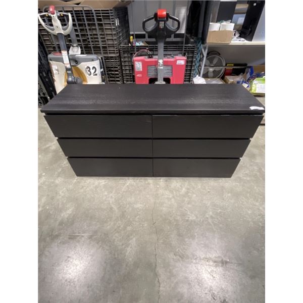 IKEA MALM 6 DRAWER DRESSER