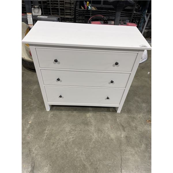 IKEA WHITE 3 DRAWER DRESSER