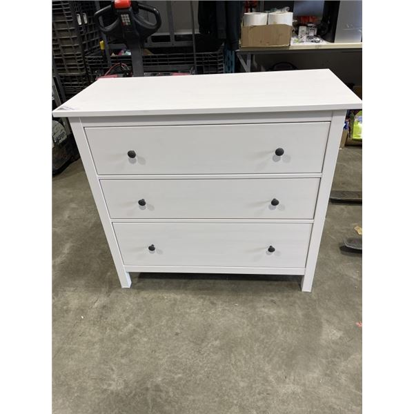 IKEA WHITE 3 DRAWER DRESSER