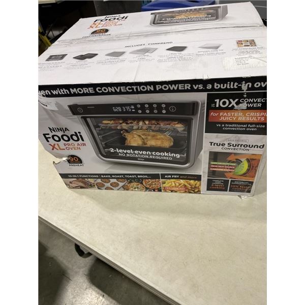 NINJA FOODI PRO XL 10-IN-1 AIR FRYER OVEN - TESTED WORKING, RETAIL $369