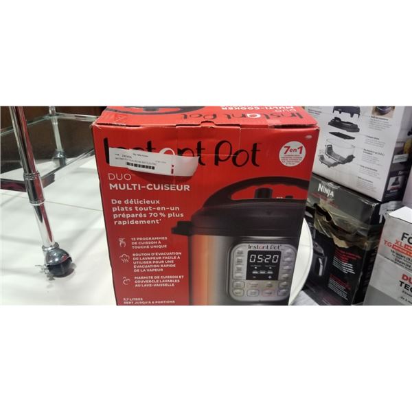 INSTANT POT DUO V5 7IN1 6QT ELECTRIC PRESSURE COOKER - TESTED WORKING, RETAIL $109