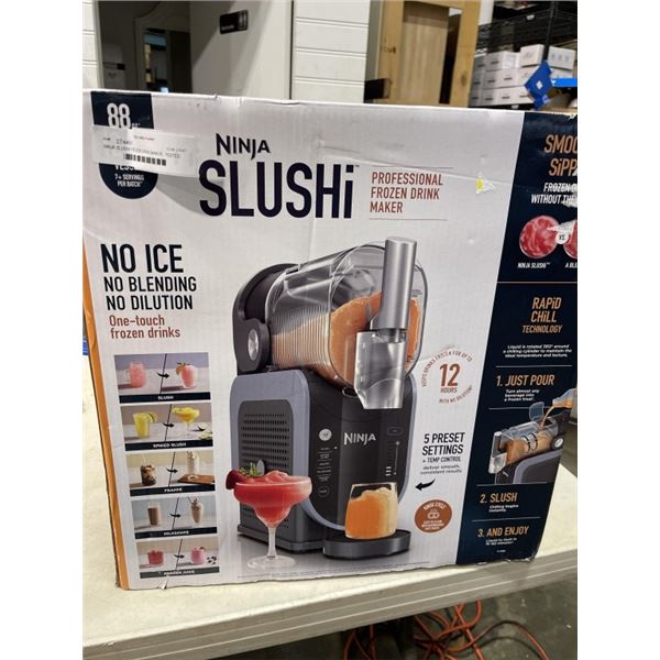 NINJA SLUSHI FROZEN DRINK MAKER - TESTED WORKING, RETAIL $399