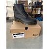 Image 1 : NEW PAIR OF DR. MARTENS AIR WAIR 1460 BLACK NAPPA BOOT SIZE US MENS 10, LADIES 11