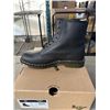 Image 4 : NEW PAIR OF DR. MARTENS AIR WAIR 1460 BLACK NAPPA BOOT SIZE US MENS 10, LADIES 11