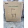 Image 1 : NEW ARKMIIDO KIDS PINK WOODEN ART EASEL SET