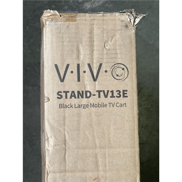 VIVO BLACK MOBILE TV CART