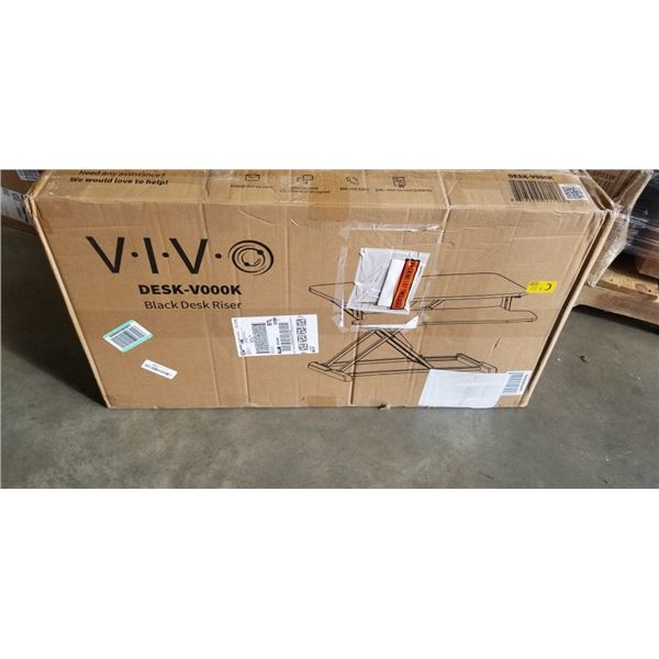 VIVO BLACK DESK RISER