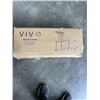 Image 1 : VIVO WHITE ELECTRIC FLIP DOWN CEILING TV MOUNT