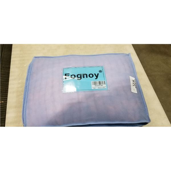 NEW 15LB WEIGHTED BLANKET HAND KNITTED, PINK