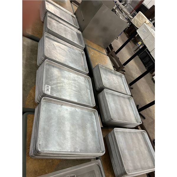 8-Half Sheet Pans - Stack of 13 - 8 X $