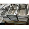 Image 2 : 5-Third Size Insert Pans - Stack of 13 - 5 X $