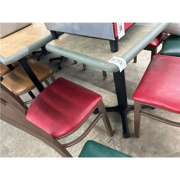13-2/4 Top Pedestal Mica Tables - 13 X $