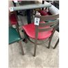 Image 1 : 33-Metal Ladderback Padded Dining Chairs - 33 X $