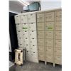 Image 1 : 6-Metal 18 Section Locker Cabinet - 6 X $
