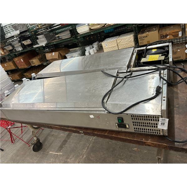 2- 3'  Countertop Portable Ref. Prep Cooler (42/45 Degrees) - 2 X $