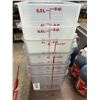 Image 1 : 6 Qt. Measuring Bins - 6