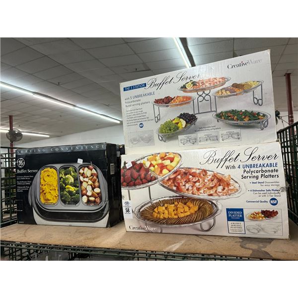 Buffet Servers 2, Buffet Footed Platters -3