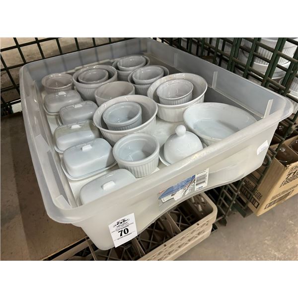 Butter Dishes, Fruit Bowls