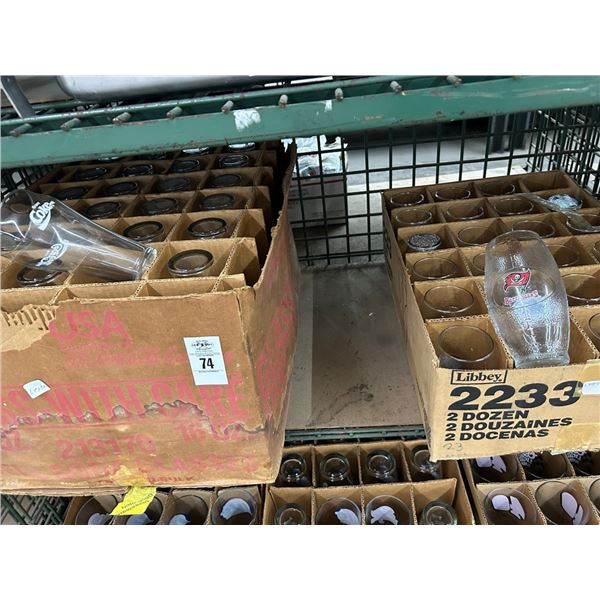 TV Bucs/Coke Glasses