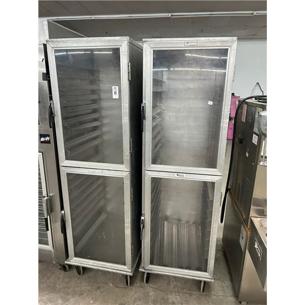 2-Lockwood Rolling Plexi Door Proof Box - 2 X $