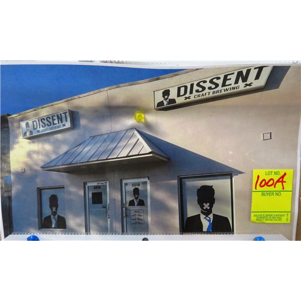 Former Dissent Craft Brewing - Brewing/Formenting System, All Tanks, Platform,