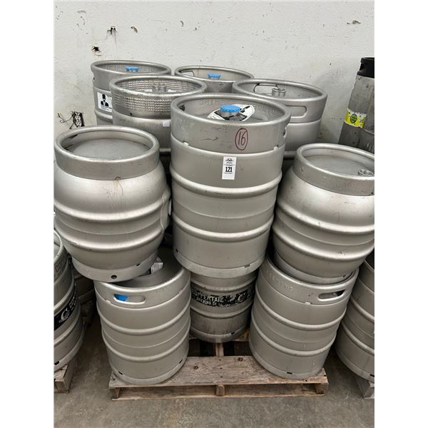 16-Beer Kegs - 16 X $