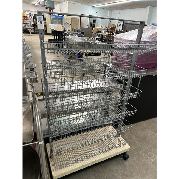 Rolling Basket Merchandiser