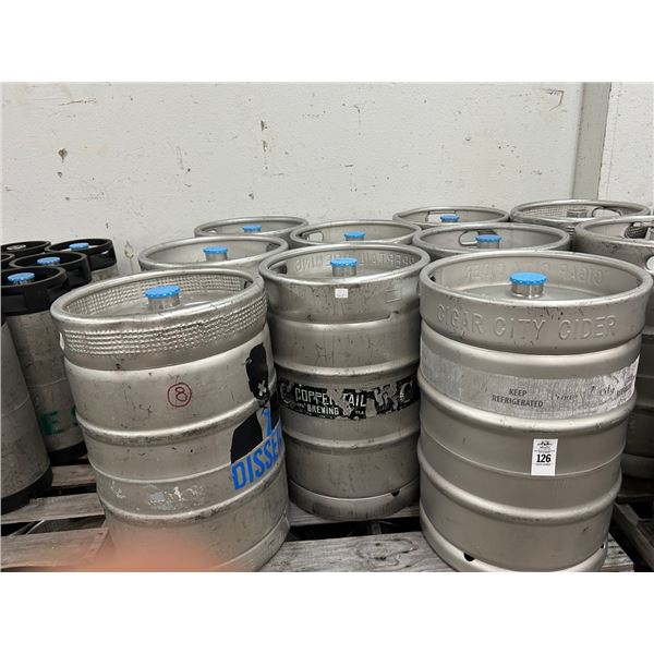 8-Beer Kegs - 8 X $