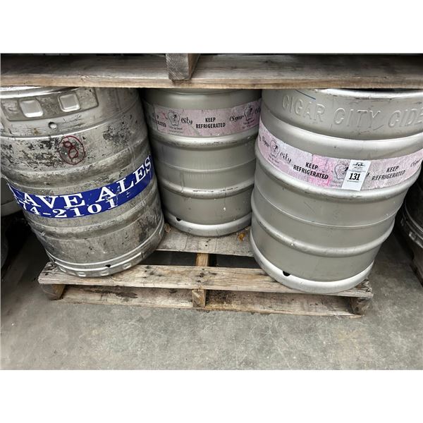 8 Beer Kegs - 8 X $