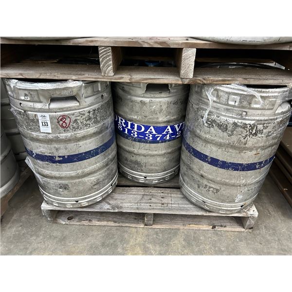 8 Beer Kegs - 8 X $