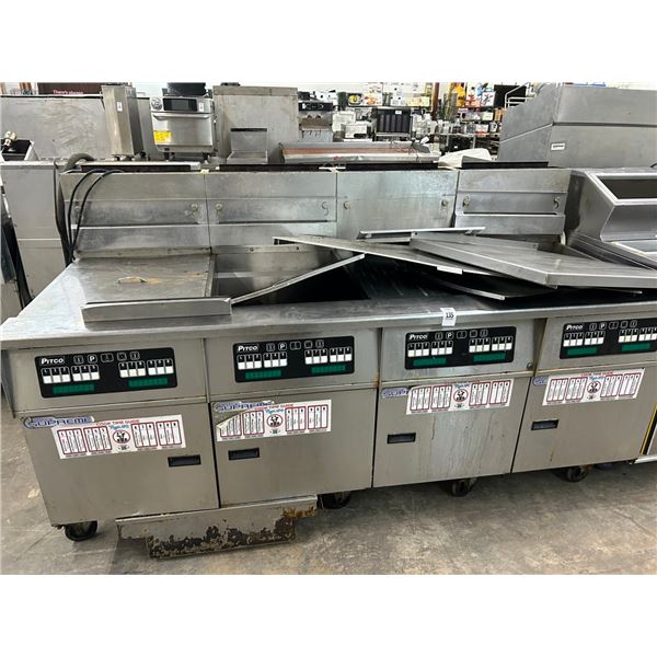 Quad Deep Fryer w/D/O & Recovery