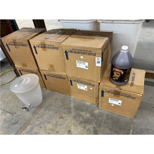 Chilly Garlic Gallon Hot Sauce 28, Dispenser w/Spigot