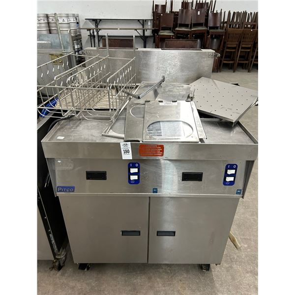 Pitco Gas Double Deep Fryer