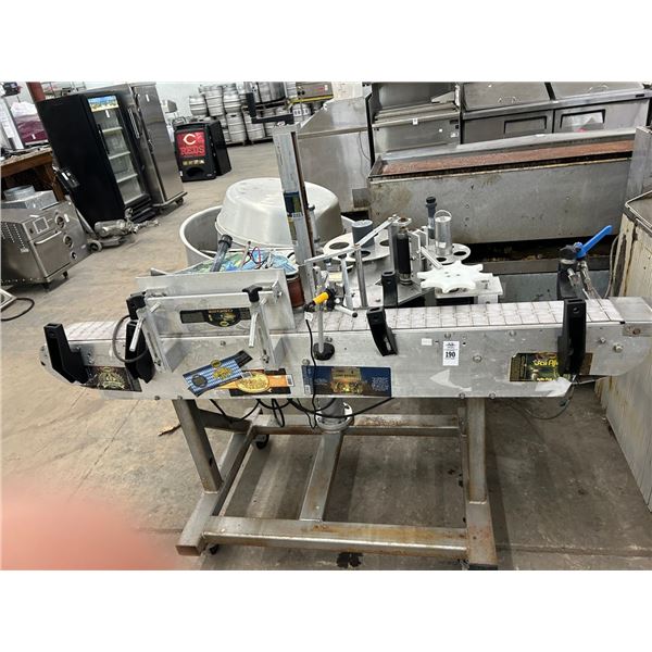 Webmaster WM580 Inline Labeling Machine