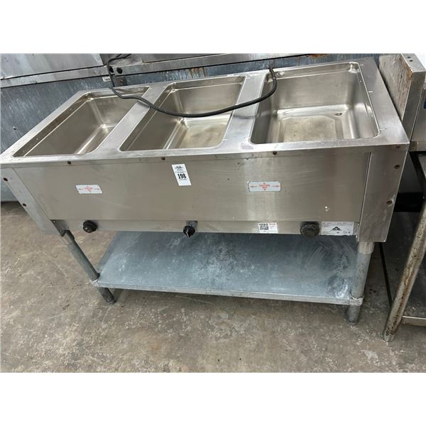 Advance 4'  3 Comp Steam Table