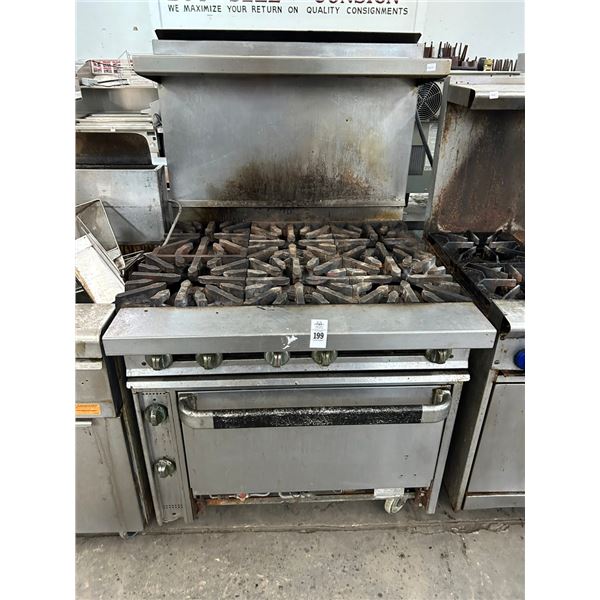 Gas 6 Burner Range/Oven
