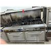 Image 1 : Bakerspride Gas 10 Burner Range/Double Oven