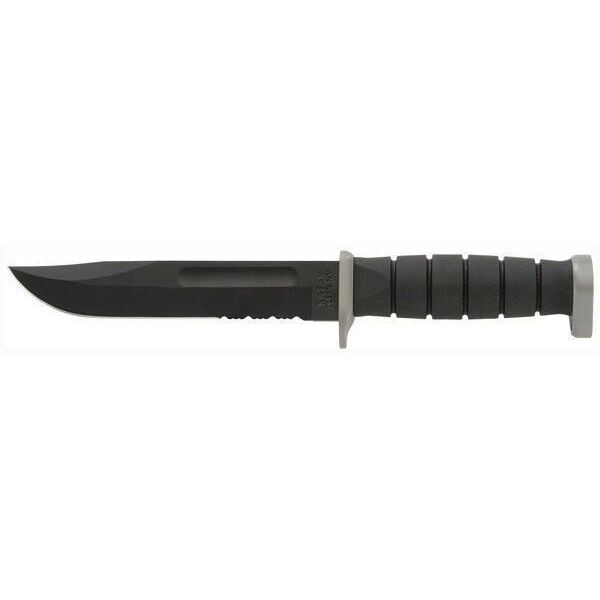 KA-BAR D2 EXTREME KNIFE 7" SERR W/PLASTIC SHEATH