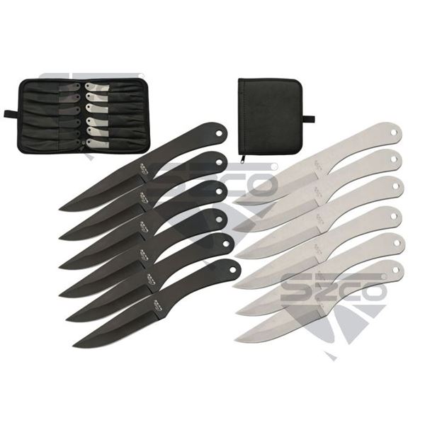 Rite Edge 6" 12 PCS RIVAL THROWING SET