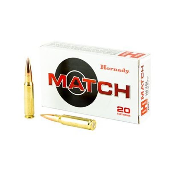 HRNDY 308WIN 168GR BTHP MTCH - 60 Rounds