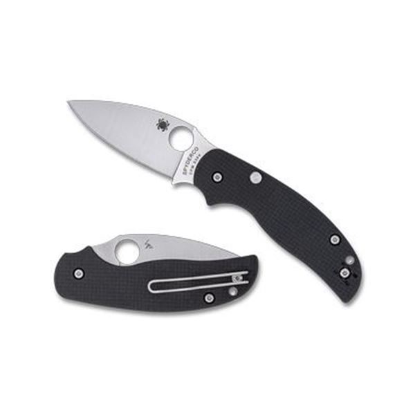 SPYDERCO SAGE 6 BUTTON CMP LCK BLK
