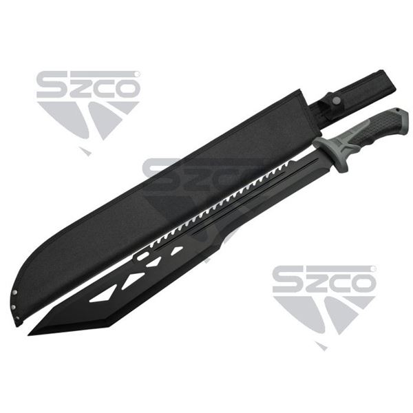 SZCO 25" BLACK MACHO MACHETE