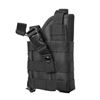 Image 1 : VISM Ambidextrous Modular MOLLE Holster - Black